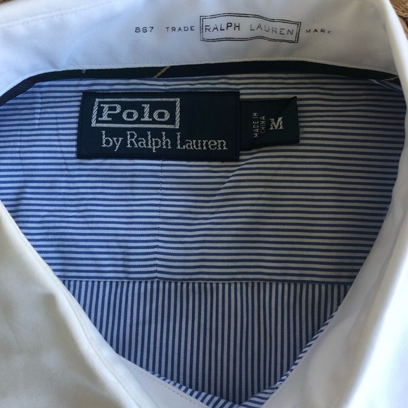 Custom Made Polo by Ralph Lauren Dress Shirt - Picture 4 of 9